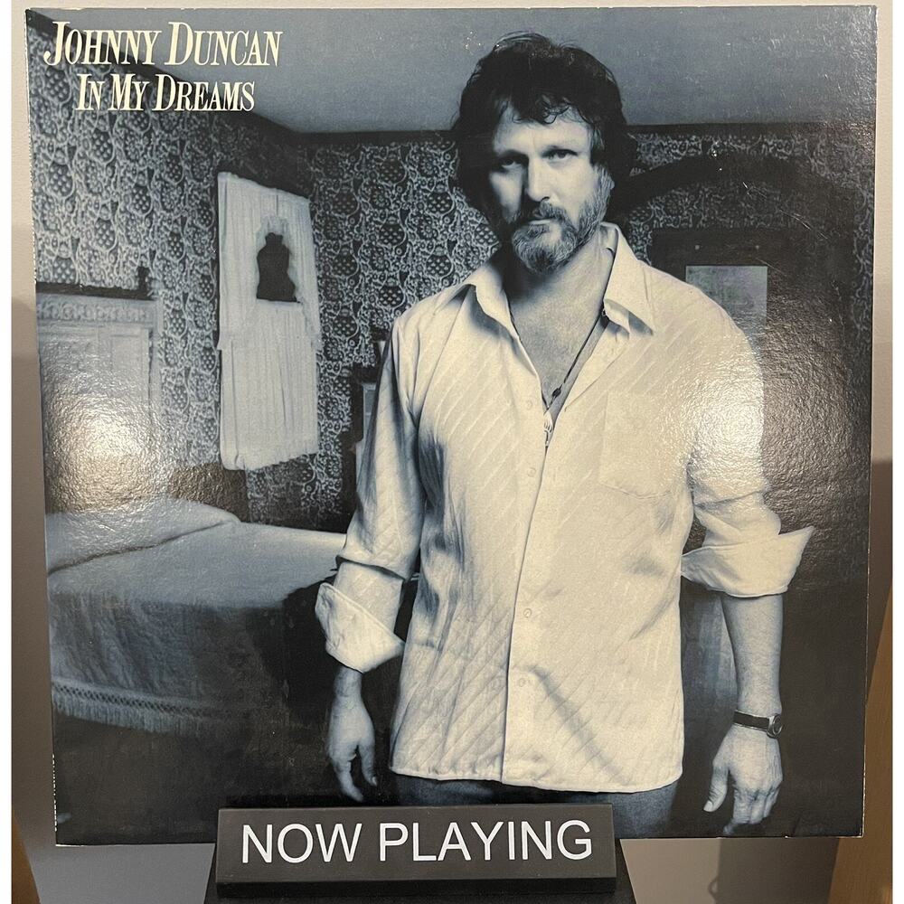 Johnny Duncan In My Dreams Lp Columbia JC 36508 1980 Promo Folk World Country